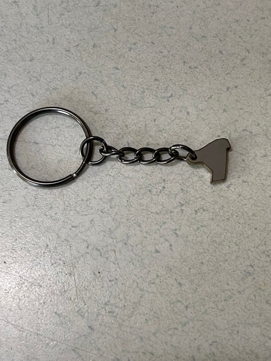 #22tx key chain charm