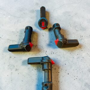 Kabuto Selector 3 Pos (Custom Red Tip)